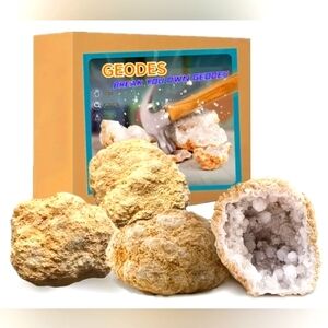 ONE Quartz Geode - Unopened, Authentic